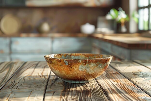 Vidiecka kuchyňa s hlavnou miskou